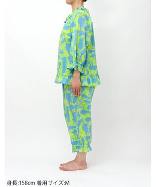 tsumori chisato SLEEP ツモリチサト パジャマ 綿100%(本体) ローン素材 8分袖 長袖 8分丈 レディース UDT211 /ワコール メロン