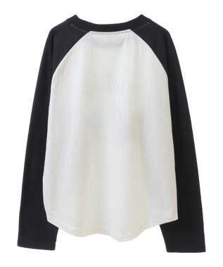 Green Parks ピノキオ／ラグランプリントＴシャツ Charcoal Gray