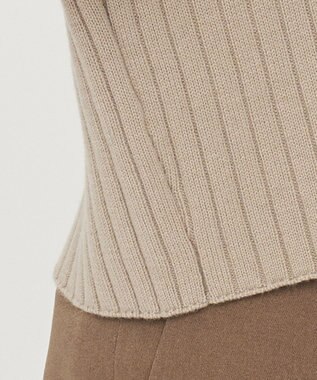 uncrave ウール ナイロン 2WAY ニット（uncrave STANDARD） ベージュ