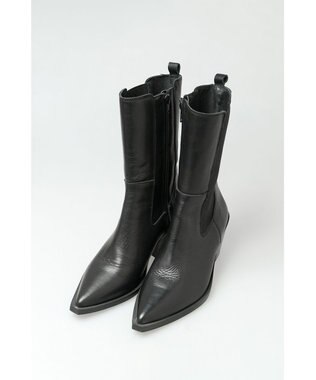 BONTRE 【BONTRE/ボントレ】ポインテッドサイドゴアブーツ ブラック