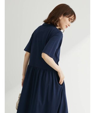 Green Parks ・ＳＵＧＡＲ　ＳＰＯＯＮ　ポロカットワンピース Navy