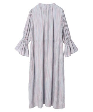 earth music&ecology マルチストライプワンピース Sax