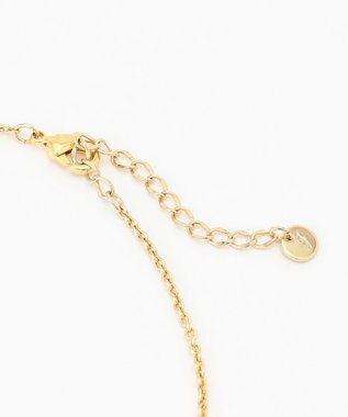 自由区 ビジューブローチ ネックレス ライトゴールド