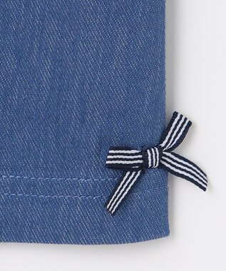 ANY KIDS 5分丈レギンス ブルー