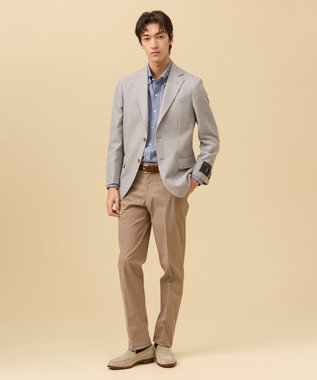 J.PRESS MEN 【NEW STAGE】エアーストラクチャー ジャケット / 2B ライトグレー系