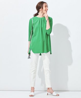 自由区 【WE WANT】365DENIM ストレートスリムデニム パンツ ホワイト系