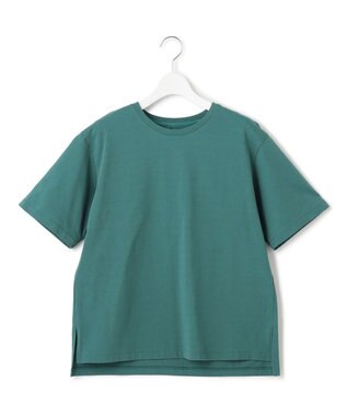 23区 S DCHコットン ベーシック Tシャツ ピーコックグリーン系