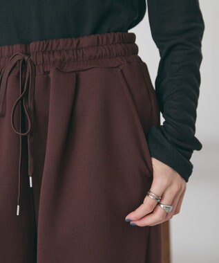 AMERICAN HOLIC ポンチカーブパンツ Brown