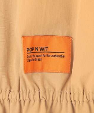 PW CIRCULUS 【WOMEN】ギャザリングシャツ  ゴルフウェア レディース ベージュ系