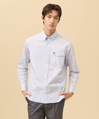 J.PRESS MEN ヘアラインストライプ シャツ / B.D.