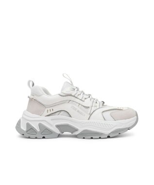 STEVE MADDEN ANIMATES グラフィカルソールスニーカー ホワイトグレー