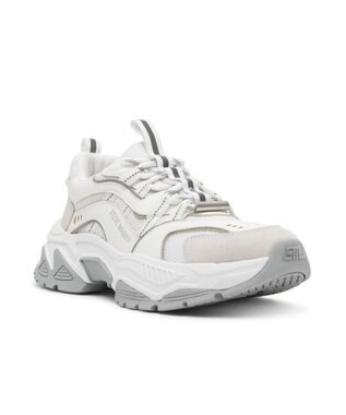 STEVE MADDEN ANIMATES グラフィカルソールスニーカー ホワイトグレー