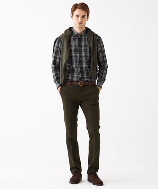 JOSEPH ABBOUD ハイパワーOGトリコチン  パンツ ダークブラウン系