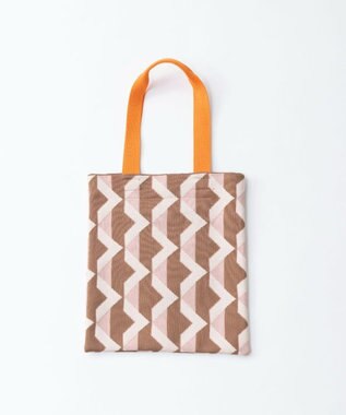 TRICOTE ZIG ZAG TOTE BAG／ジグザグトートバッグ 82BEIGE