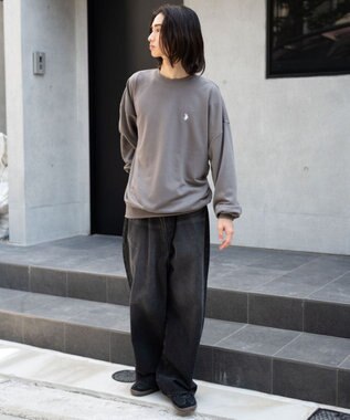 WEGO 【WEB限定/ユニセックス着用ITEM】別注USPOLOワンポイントPO スミクロ