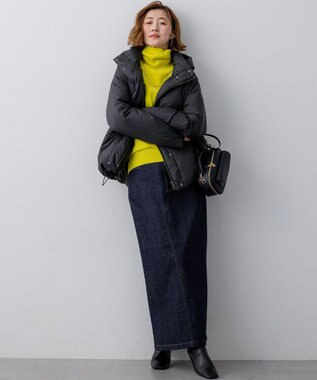 23区 L 【先行予約】23区DENIM Iライン デニムスカート ネイビー系