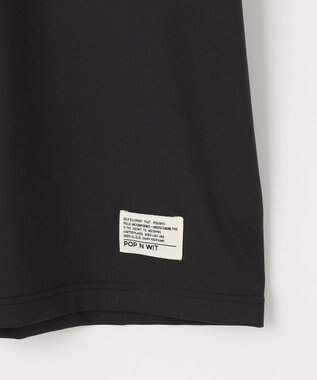 PW CIRCULUS 【吸水速乾 / UV遮蔽率99.5% UVカット / ストレッチ】【MEN】アニマルグラフィックモックT ゴルフ ブラック系