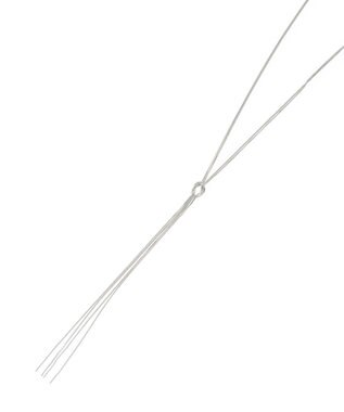 Green Parks ・ＨＡＬＦ　ＴＩＭＥ　２連Ｙ字ネックレス Silver