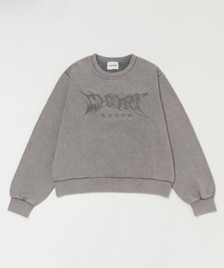 WEGO 【ユニセックス着用ITEM】コンパクトフィットロゴプルオーバー グレー