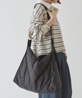 AMERICAN HOLIC キルティングワンハンドルバッグ Black