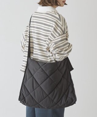 AMERICAN HOLIC キルティングワンハンドルバッグ Black