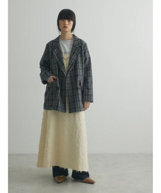 Green Parks armonia．フェザージャガードキャミワンピース Ivory