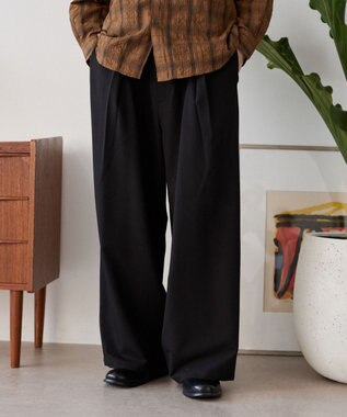 WEGO クロスタックバギースラックス ブラック