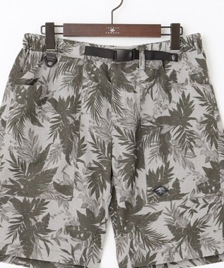 JOSEPH ABBOUD MOUNTAIN 【UNISEX】軽量/ECO撥水 3Dエンボスリーフショーツ ライトグレー系6