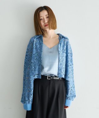 YECCA VECCA [2SET]キャミレイヤードレースシャツ