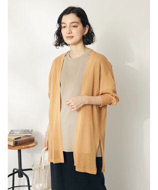 CRAFT STANDARD BOUTIQUE シアーニットトッパーカーディガン
