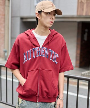 WEGO 【ユニセックス着用ITEM】カレッジロゴジップパーカー（SS）