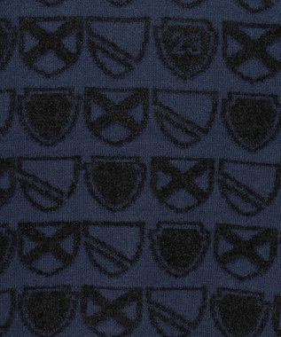 23区GOLF 【MEN】エンブレムジャカードセーター ネイビー系5