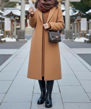 Pointer 【石岡真実さん着用】本革ベーシック 裏起毛 ロングブーツ ブラック