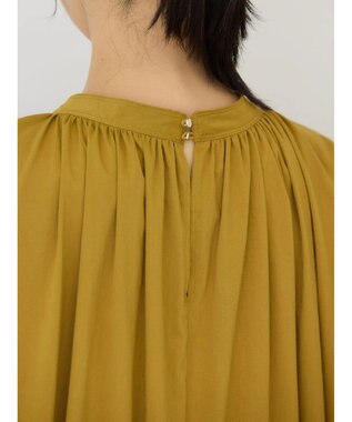 AMERICAN HOLIC 接触冷感丈違いフレンチスリーブワンピース Mustard