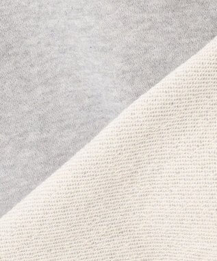 UNFILO クロップドスウェット グレーラメ