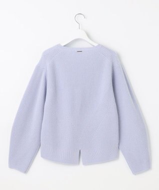 自由区 【洗える】ウールカシミヤブレンドプルオーバー ニット テンダーブルー