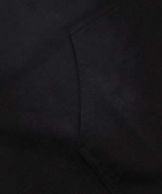 WEGO ノースリーブグラフィックZIPパーカー ブラック