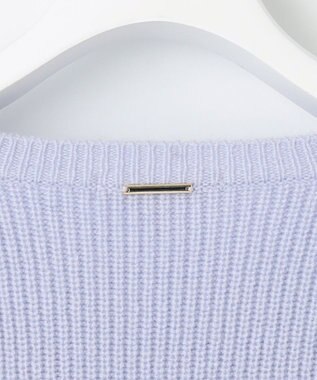 自由区 【洗える】ウールカシミヤブレンドプルオーバー ニット テンダーブルー