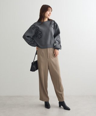 Green Parks ・ＥＬＥＮＣＡＲＥ　ＤＵＥ　カーブパンツ Gray Beige