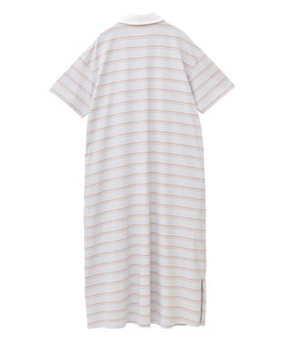 Green Parks ・ＳＵＧＡＲ　ＳＰＯＯＮ　ボーダーポロワンピース Light Gray