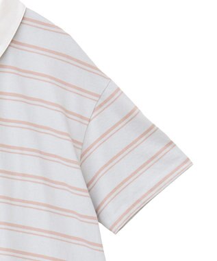 Green Parks ・ＳＵＧＡＲ　ＳＰＯＯＮ　ボーダーポロワンピース Light Gray