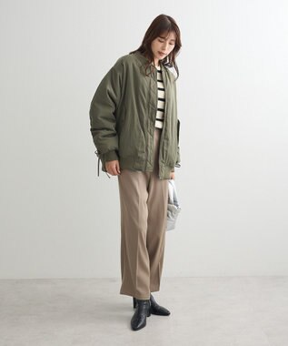 Green Parks ・ＥＬＥＮＣＡＲＥ　ＤＵＥ　カーブパンツ Gray Beige