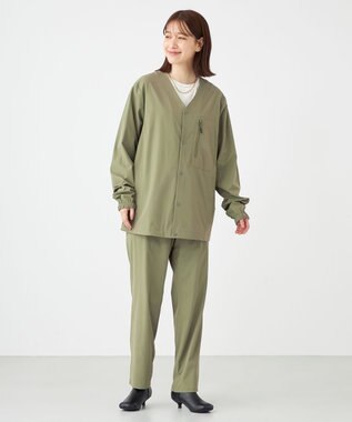 SHARE PARK LADIES 【UNISEX】撥水加工 フレックスクライミングパンツ（XS・S・Mサイズ） グリーン