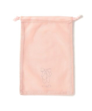 Chacott ポワント半メッシュ巾着M ロイヤルピンク