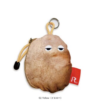 ROOTOTE 6769【Calbee×ROOTOTE】IP.ウイズルー.カルビーポテトポーチ-A 02：イエロー