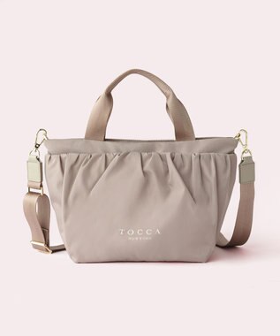 TOCCA TWISTY FORM BAG トートバッグ【WEB＆一部店舗限定】 ベージュ系
