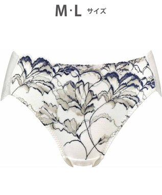 Wing Wing Lesiage 【3000シリーズ】 ペアショーツ はきこみ丈ふつう PF3000 ウイング／ワコール アイボリー