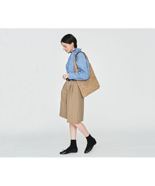 genten コレット トートバッグ 紅茶染め 紅茶