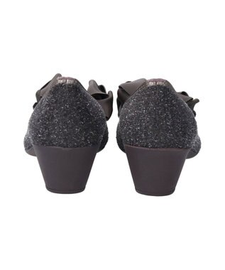 Bridget Birkin ＜3E＞【Bridget Birkin Walk】リボンウォーキングパンプス グレー雑材