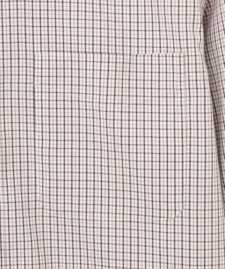 J.PRESS MEN 【PREMIUM PLEATS / 形態安定】タッタソールチェック シャツ / B.D. ベージュ系3